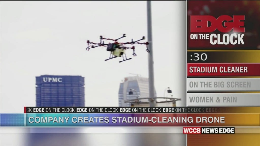 Company Developes Stadium Cleaning Drone