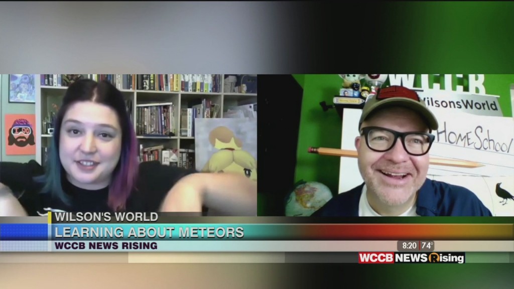 Wilson's World: Talking Meteors And Comets With Ms. P Of Northwest School Of The Arts