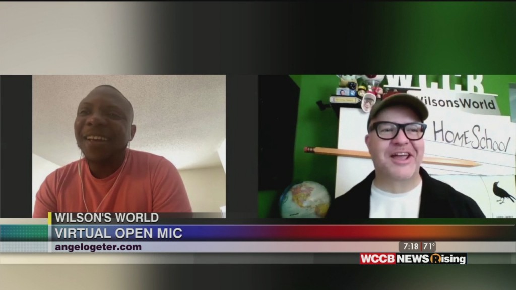 Wilson's World: Virtual Open Mic Event With Poet Angelo Geter