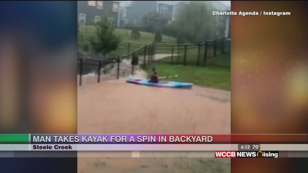 Viral Videos: Kid Motivates Mom To Exercise & Man Kayaks In Backyard