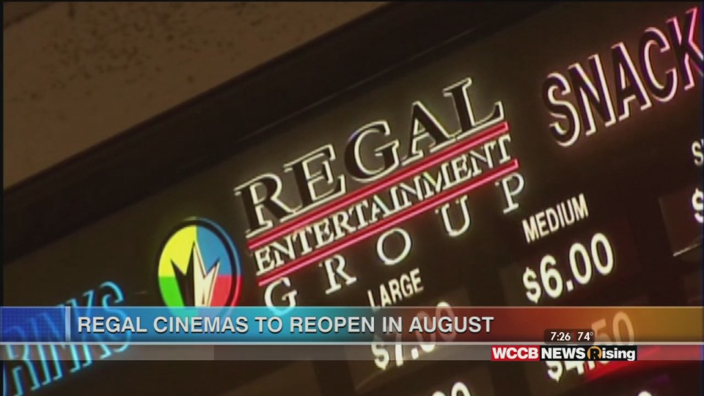 Regal Cinemas Plans To Reopen In August