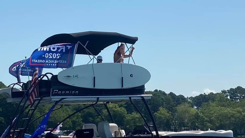Trump Boat Parade On Lake Norman PHOTOS WCCB Charlotte's CW