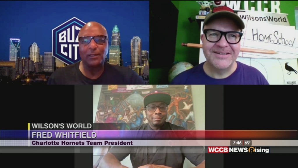 Wilson's World: Fred Whitfield, President Of The Charlotte Hornets, Talks About The Team's Week Of Service