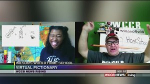 Wilson's World: Going For A Pictionary Rematch With Ebony Simpson With Holt School Of Fine Art