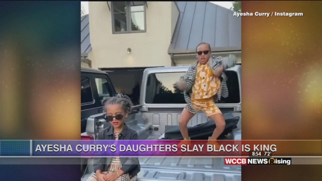 Viral Videos: Ayesha Curry's Daughters Slay Black Is King