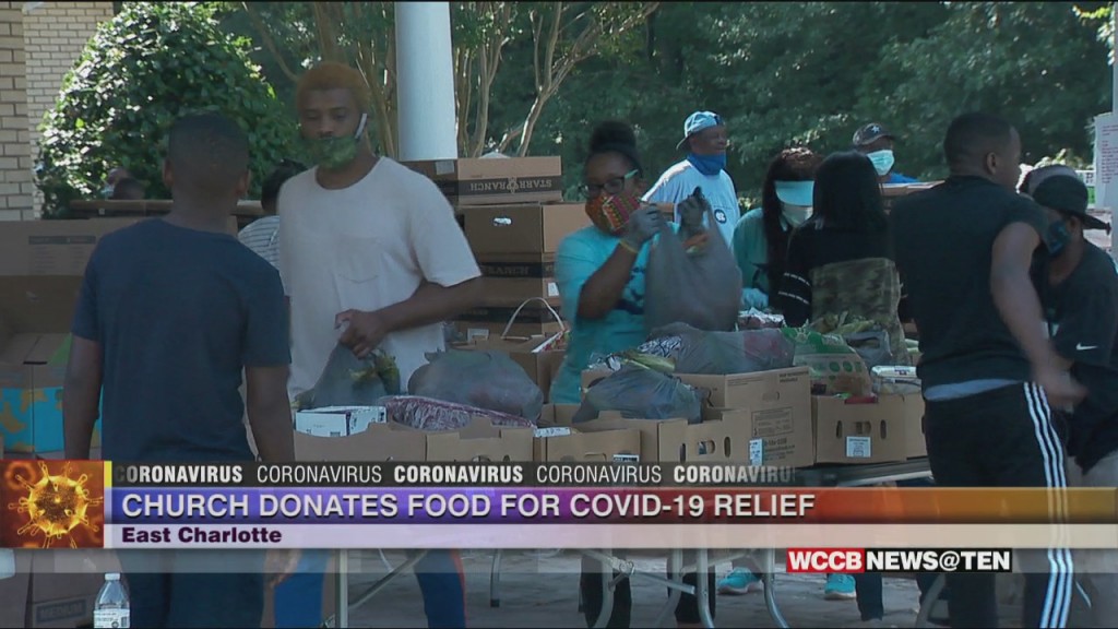 Local Church Donates Food For Covid 19 Relief
