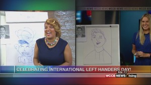 International Left Handers Day Drawing Contest