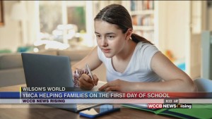 Wilson's World: Ymca Of Greater Charlotte Assisting Families On The First Day Of School