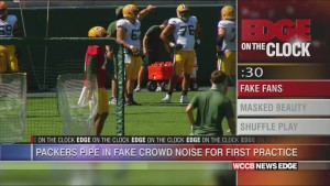 Packers Practice With Fake Crowd Noise