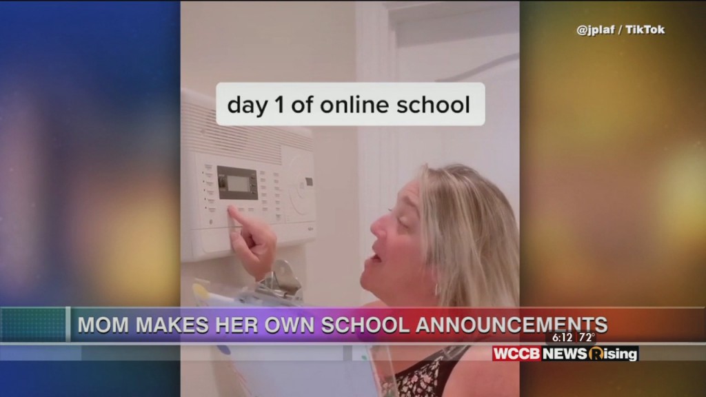Viral Videos: Mom Makes Her Own School Announcements For Teen Son
