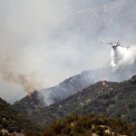 A Super Scooper Drops Water To Stop The Lake Fire From Spreading In The Angeles National Forest North Of Santa Clarita, Calif.