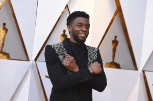Chadwick Boseman Arrives At The Oscars At The Dolby Theatre In Los Angeles.