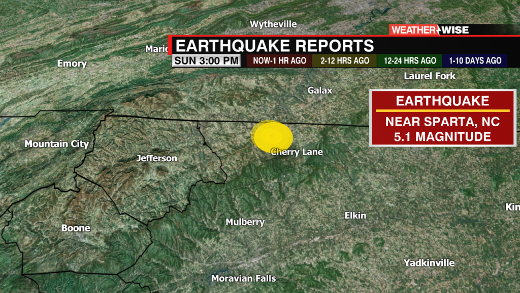 Strongest NC Earthquake in 100 Years Rocks Carolinas - WCCB Charlotte's CW