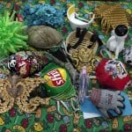 Face Masks Are Seen On The Table In Studio By Edmond Kok, A Hong Kong Theater Costume Designer And Actor In Hong Kong