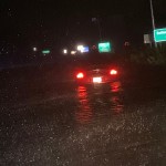 Flooding On Highway 421 At Battleship In Brunswick County–photo Credit Brunswick Sheriff