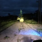 Funston Road About A Mile From Daws Creek Intersection–photo Credit Brunswick Sheriff