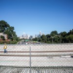 Hawthorne Bridge Sidewalk Construction 8.18 11