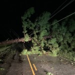 Longwood Road Just Before Hugh Smith In Brunswick County–photo Credit Brunswick Sheriff