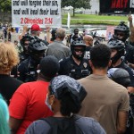 Protesters Monday August 24th 30