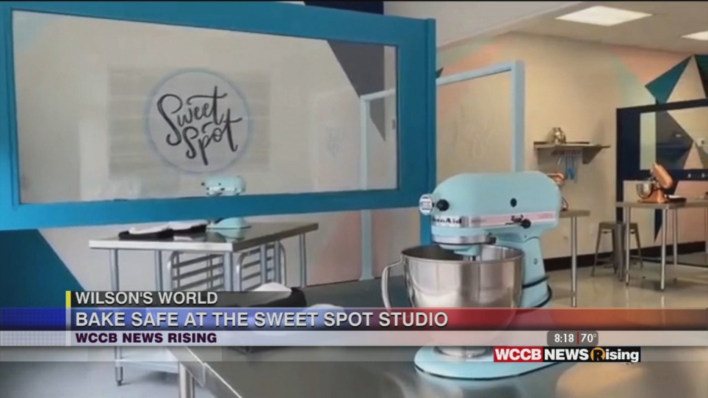 Wilson's World: Getting In A Little Baking With Sweet Spot Studio