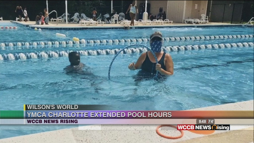 Wilson's World: Enjoying The Final Days Of Summer At The Ymca Pool