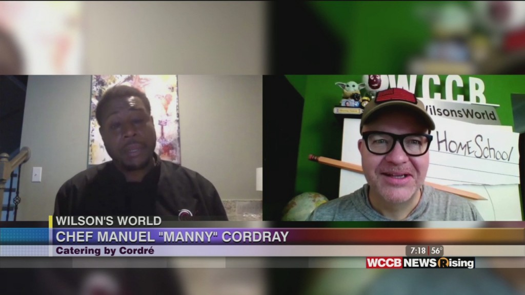 Wilson's World: Talking Food And Fun With Chef Manny Cordray