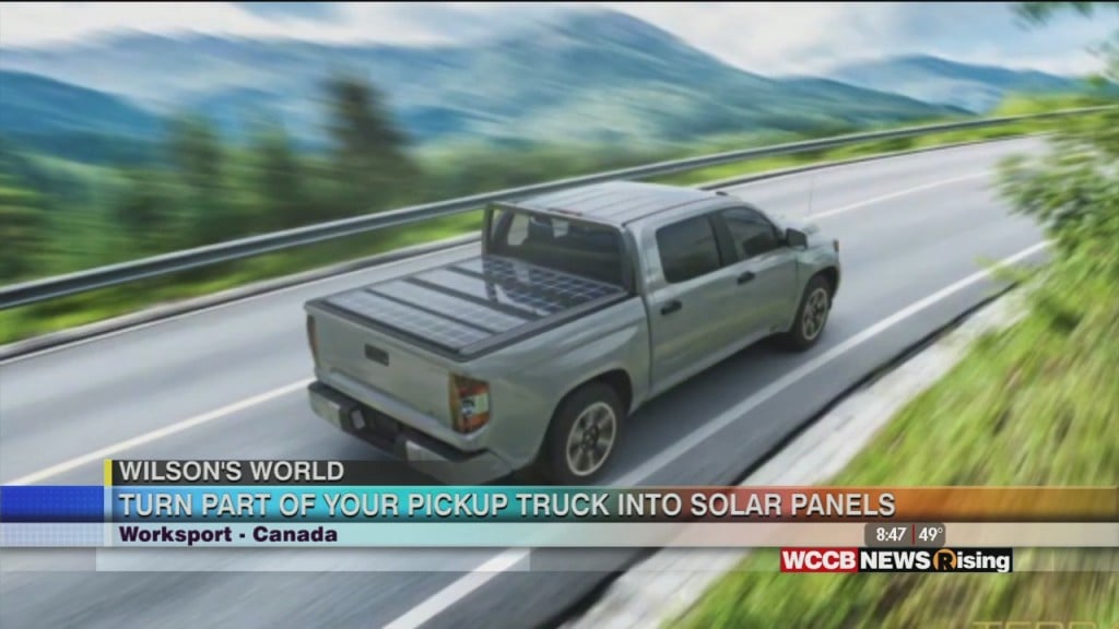 Wilson's World: Solar Power From Your Pick Up Truck