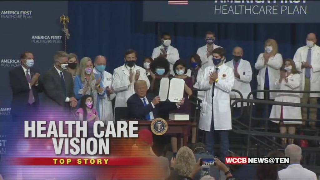 Trump Announces Health Care Vision During Charlotte Campaign Stop