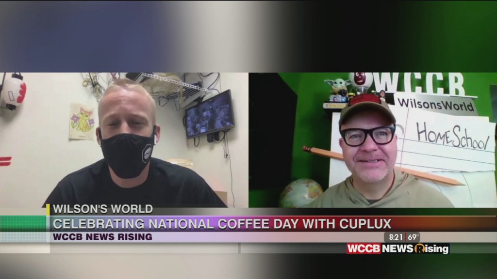 Wilson's World: Celebrating National Coffee Day With Cuplux Drive Thru Coffee