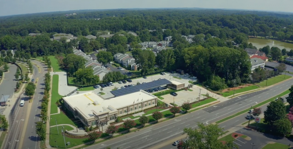 Construction Complete On New Green CMPD Hickory Grove Division Station ...