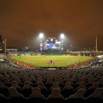 Smoke From California Wildfires Colors The Air Above Oracle Park As The San Francisco Giants Play The Seattle Mariners