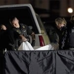 The Body Of Michael Reinoehl Is Lifted Onto A Stretcher In The Early Morning Hours Of Friday
