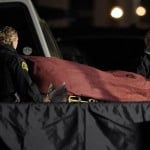 The Body Of Michael Reinoehl Is Taken Away On A Stretcher In The Early Morning Hours Of Friday