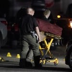 The Body Of Michael Reinoehl Is Taken Away On A Stretcher In The Early Morning Hours Of Friday 2