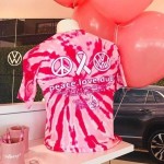 Hendrick VW of Concord - Pink Tie-Dye T-Shirts for Breast Cancer Awareness