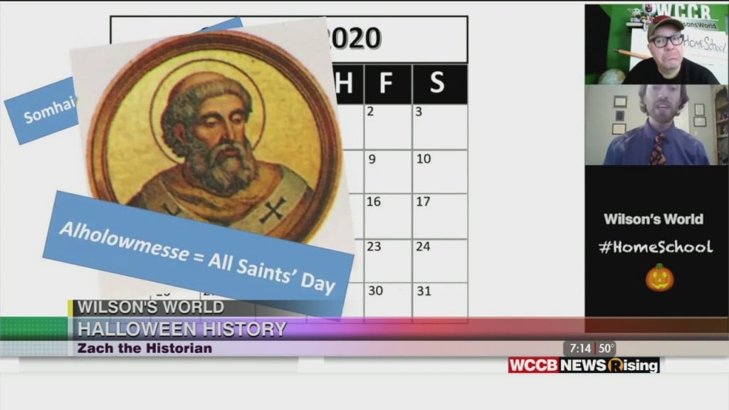 Wilson's World Homeschool: Halloween History With Zach The Historian From The Historical Center Of York County