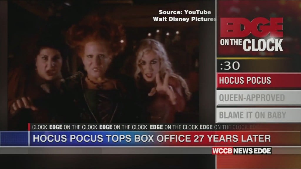 Edge On The Clock: "hocus Pocus" Still Draws An Audience, 27 Years Later