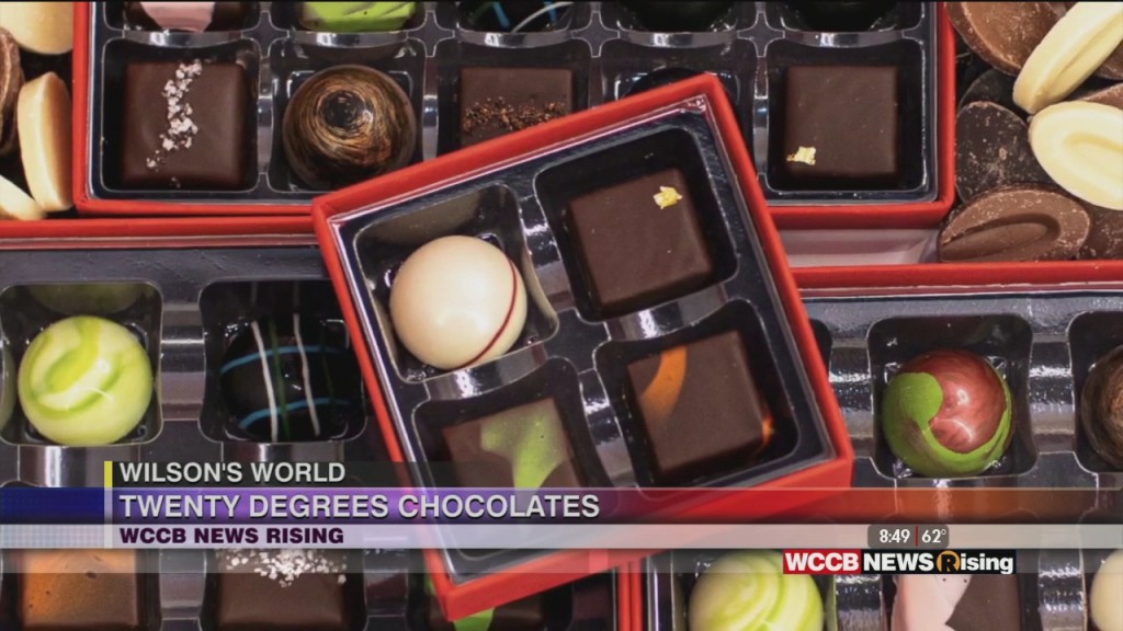Wilson's World: Enjoying Artisan Chocolates From Twenty Degrees Chocolates In South End