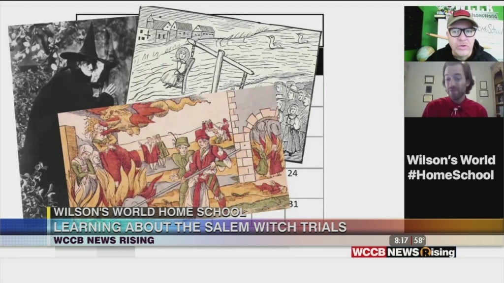 Wilson's World Homeschool: Hocus Pocus...it's The Story Of The Salem Witches With Zach The Historian
