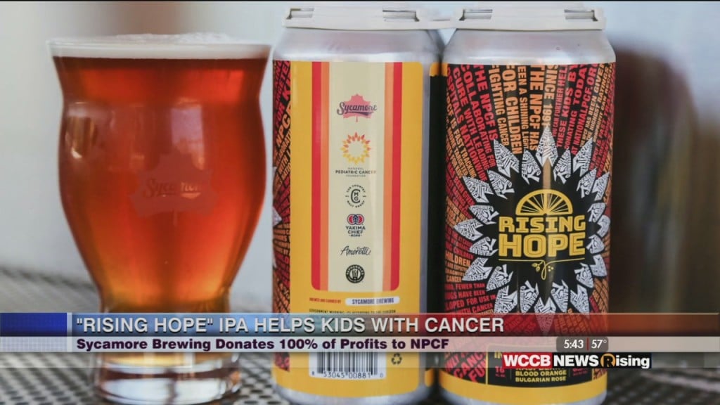Sycamore Brewing's Rising Hope Raises Money To Fight Pediatric Cancer