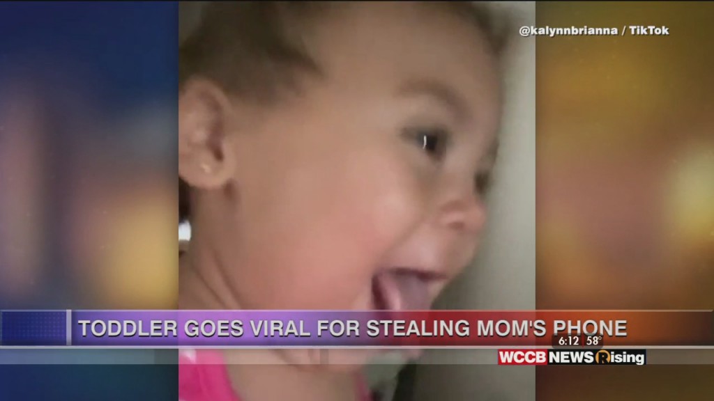Viral Videos: Toddler Steals Mom's Phone & Social Distanced Halloween Idea