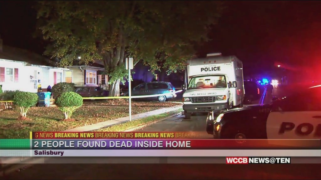 Double Homicide Investigation Underway In Salisbury