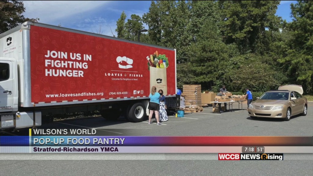 Wilson's World: A Pop Up Food Pantry Tuesday At The Stratford Richardson Ymca
