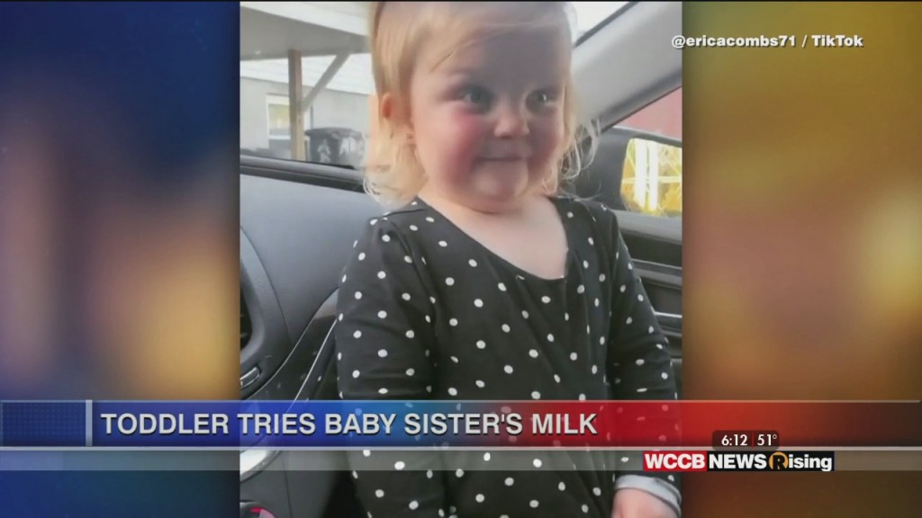 Viral Videos: Little Girl Tries Baby Sister's Milk & Elderly Couple Shows Off Dance Moves