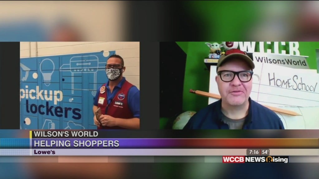 Wilson's World: South End Lowe's Helping Customers Obtain Items Safer With New Pick Up Lockers