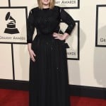 Adele Arrives At The 58th Annual Grammy Awards In Los Angeles.