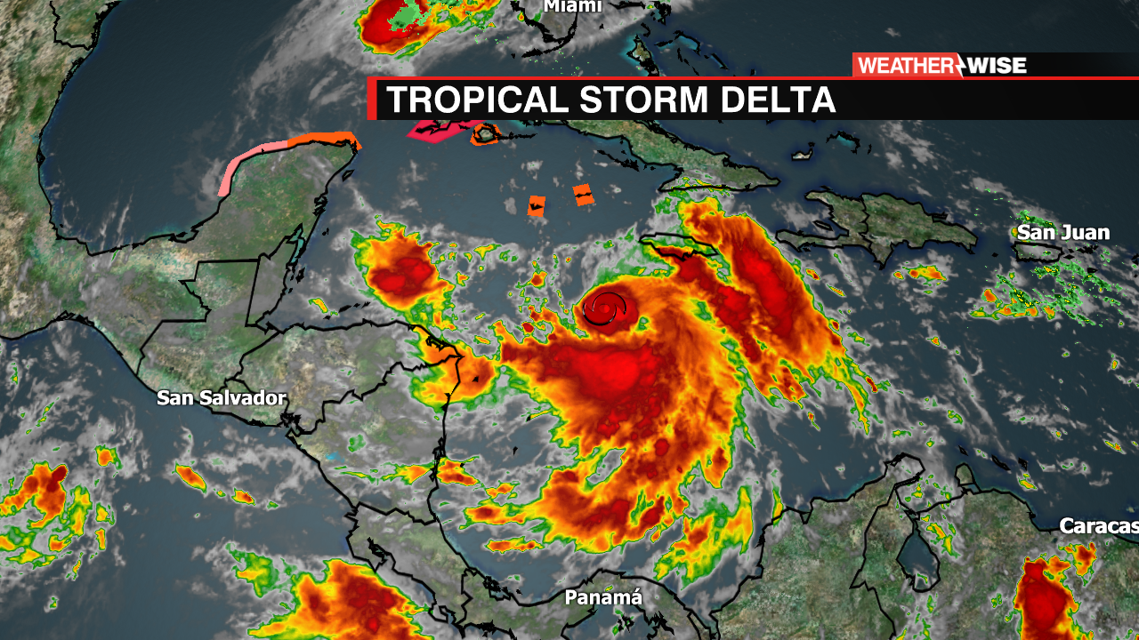 Tropical Storm Delta - Wccb Charlotte's Cw