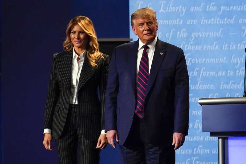 Donald And Melania Trump Ap 01