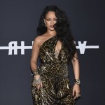 Singer And Fashion Designer Rihanna Attends The 