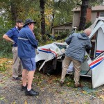 Tree Falls On Mail Truck In Statesville